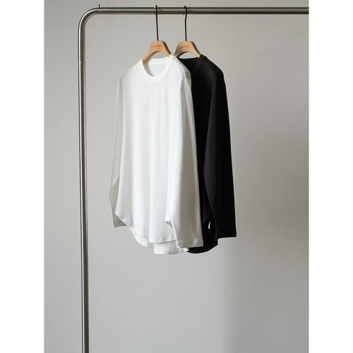 Damen Bequeme Langarm-T-Shirt Shop Nory