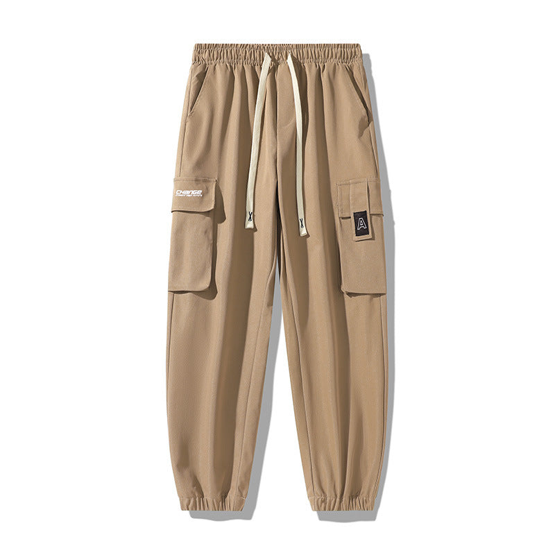 Herren Urbaner Utility-Jogger mit Oversize-Cargotaschen, Kordelzug und elastischen Knöcheln Shop Nory