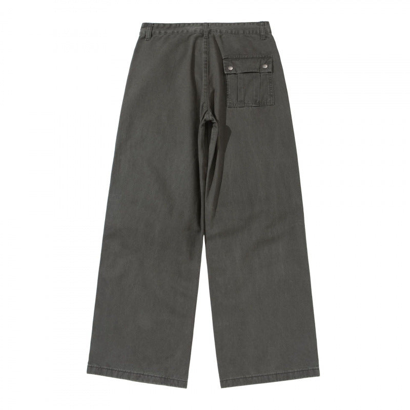 Damen Weite Utility-Hose aus robustem Canvas mit verstärkten Knie-Paneelen Shop Nory