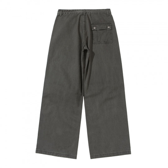 Damen Weite Utility-Hose aus robustem Canvas mit verstärkten Knie-Paneelen Shop Nory