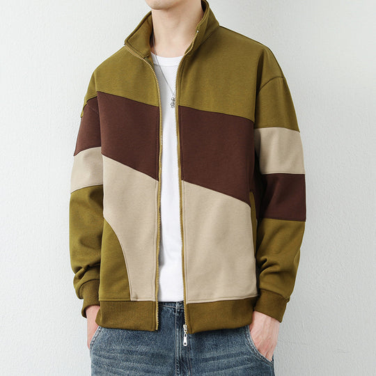 Herren zeitgemäße Sportjacke Shop Nory