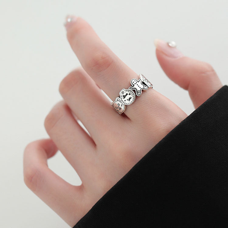 Damen Verspielter Ring mit kreativem Design und charmanten Motiven Shop Nory