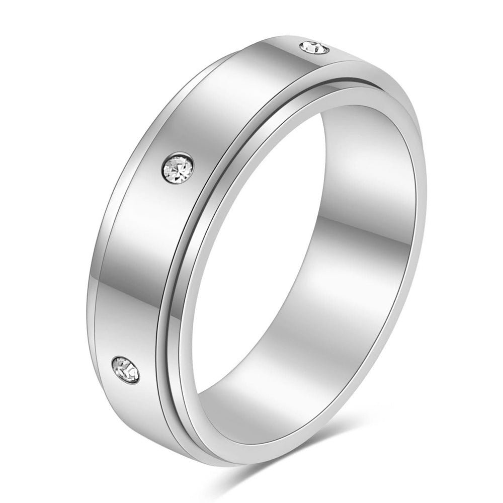 Herren Ring mit elegantem Design und funkelnden Akzenten Shop Nory