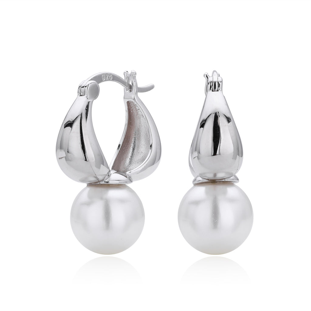 Damen Ohrhänger mit luxuriösem Perlenbesatz und elegantem Design Shop Nory