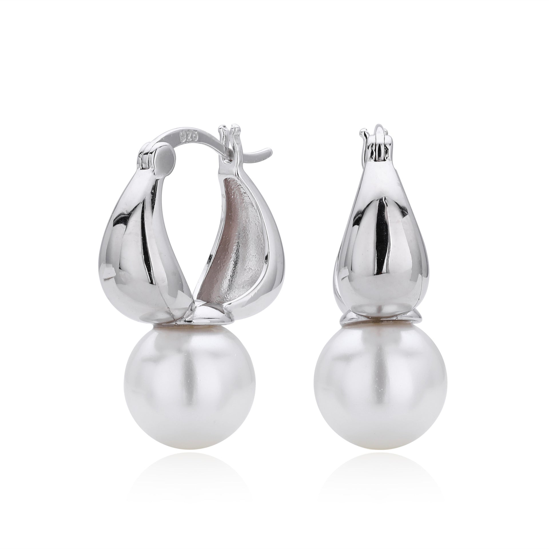 Damen Ohrhänger mit luxuriösem Perlenbesatz und elegantem Design Shop Nory