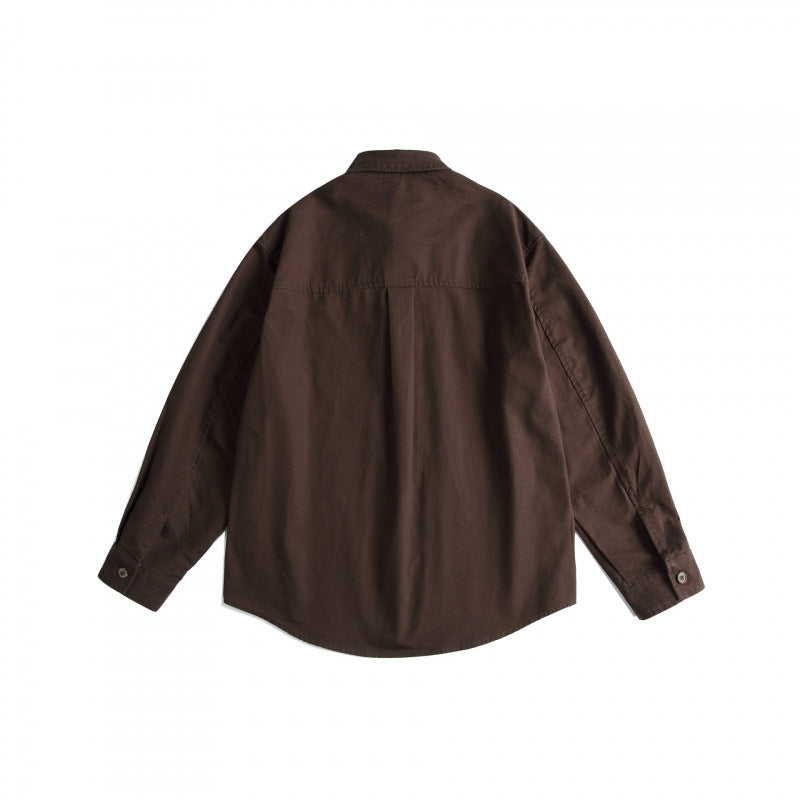 Unisex Besticktes Overshirt im Western‑Ethno‑Look mit Frog‑Verschlüssen Shop Nory