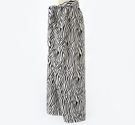 Damen Maxirock mit Wickelband und leichter Crêpe-Qualität Shop Nory