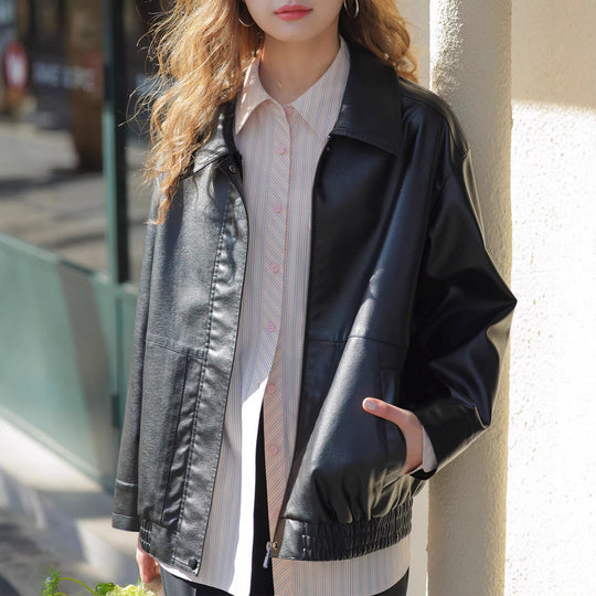 Damen Modische Übergangsjacke mit lockerer Passform Shop Nory