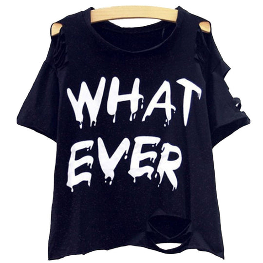 Damen Trendiges Oversized T-Shirt mit raffinierten Cut-Out-Ärmeln Shopnory
