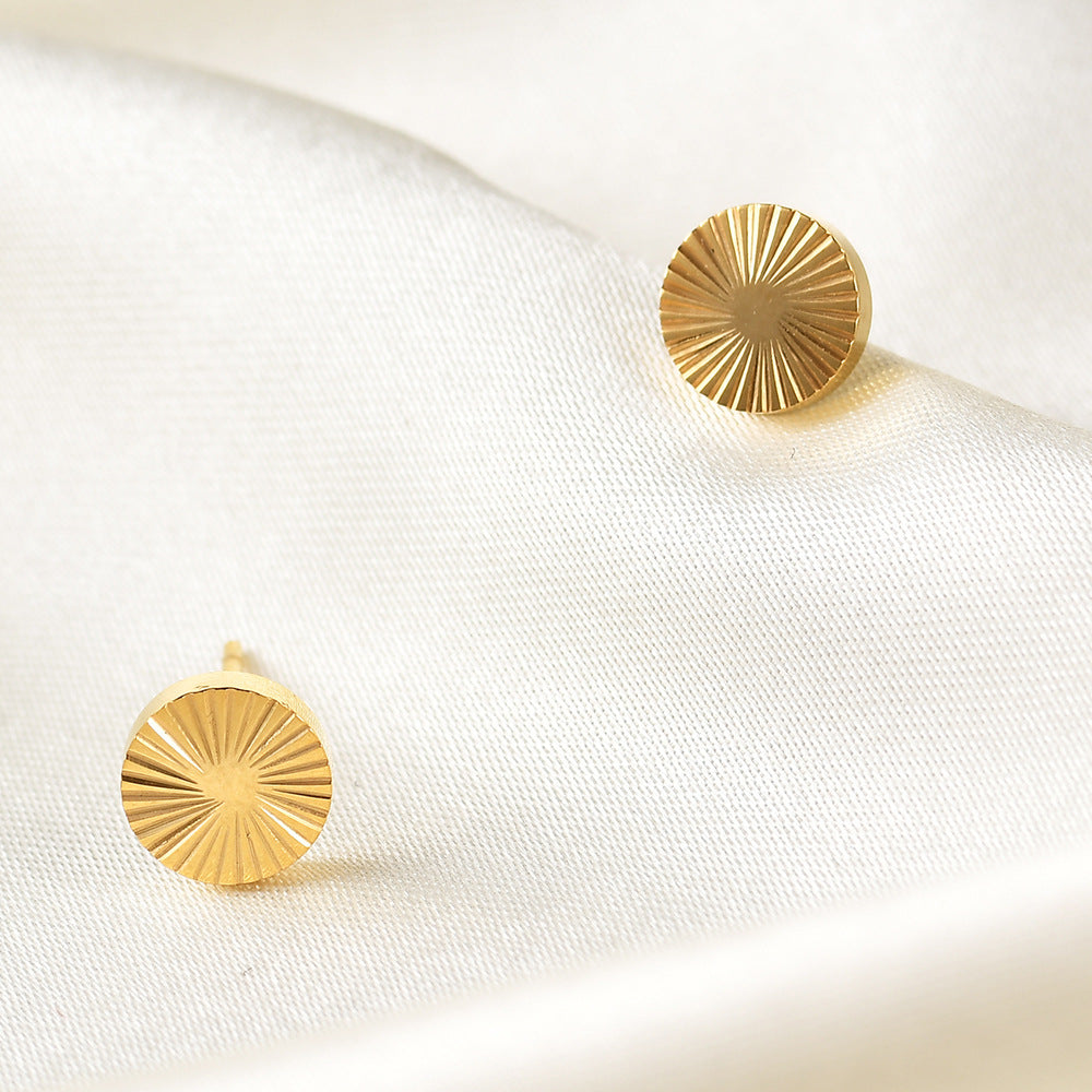Damen Geometrische Ohrstecker aus hochwertigem Edelstahl Shop Nory