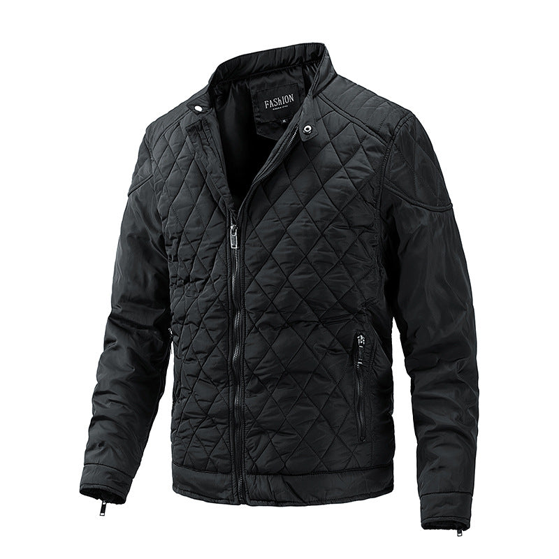 Herren gesteppte leichte Übergangsjacke mit Stehkragen Shop Nory