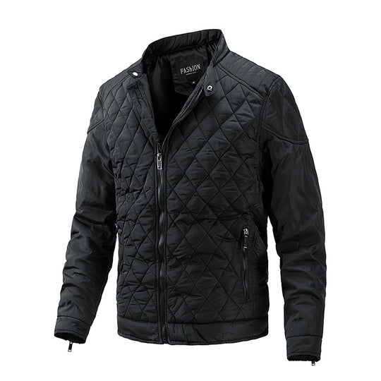 Herren gesteppte leichte Übergangsjacke mit Stehkragen Shop Nory