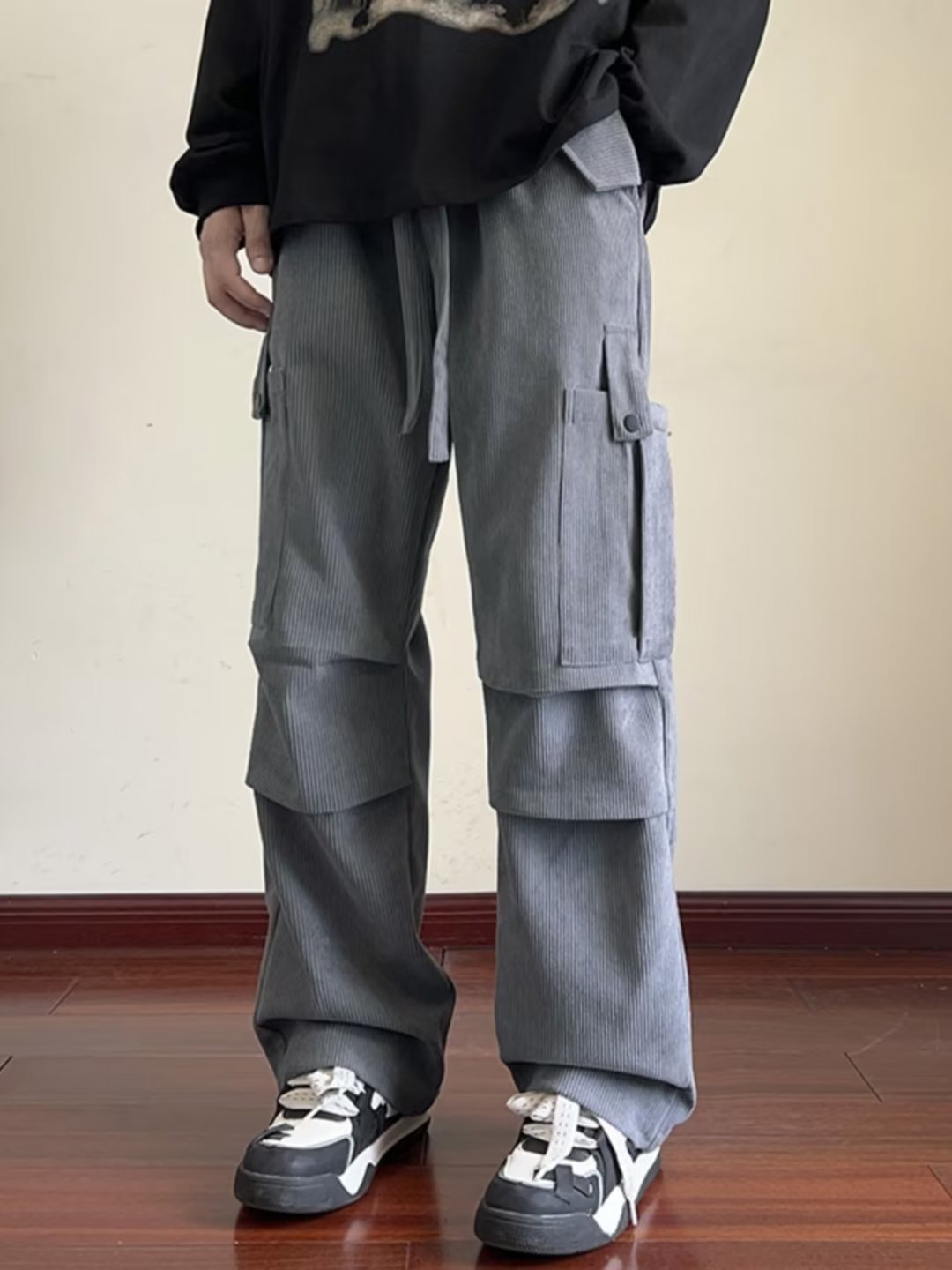 Damen Bequeme Cargo-Hose Shop Nory