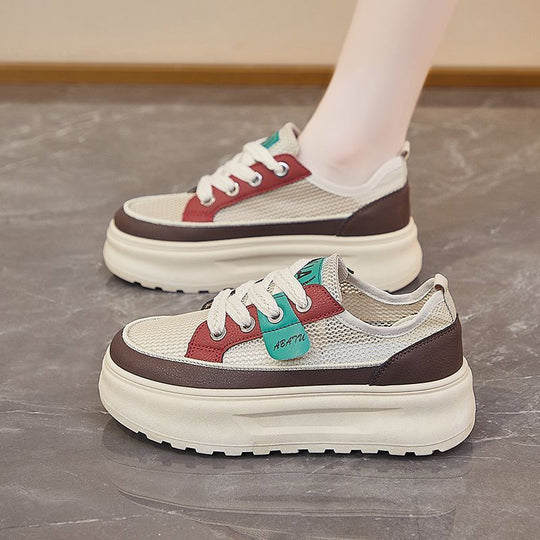 Damen Leichte Wedge‑Sneaker mit Netzgewebe, ergonomischer Memory‑Innensohle und profilierter Laufsohle Shop Nory