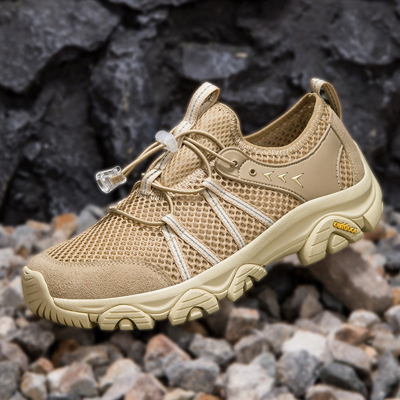 Herren atmungsaktive Trekking‑Trail‑Sneaker mit Quick‑Lace und griffiger Offroad‑Sohle Shop Nory