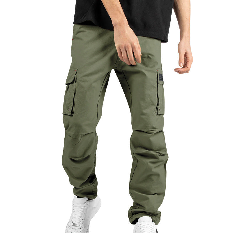 Herren Cargo-Hose mit elastischem Bund und praktischen Taschen