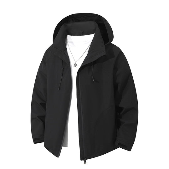 Damen leichte wasserabweisende Kapuzenjacke im technischen Comfort-Schnitt Shop Nory