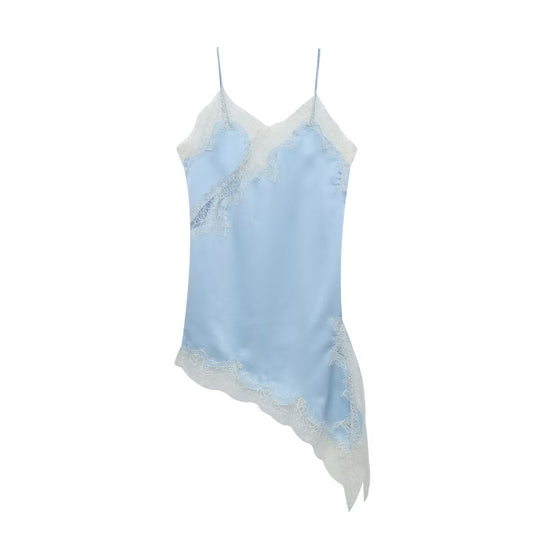 Damen asymmetrisches Spaghetti-Top