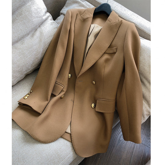 Damen Eleganter Doppeltbreasted Blazer Shop Nory