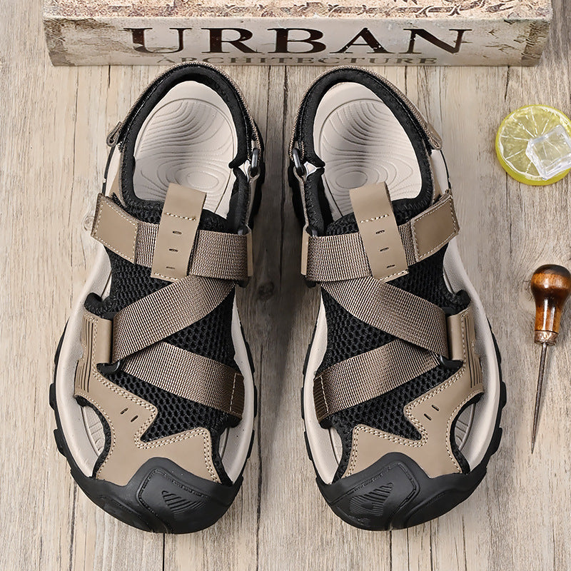 Damen Sportliche Outdoor-Sandalen mit rutschfester Sohle und verstellbaren Riemen