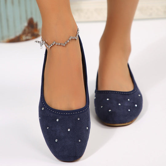 Damen Elegante und funkelnde Ballerinas