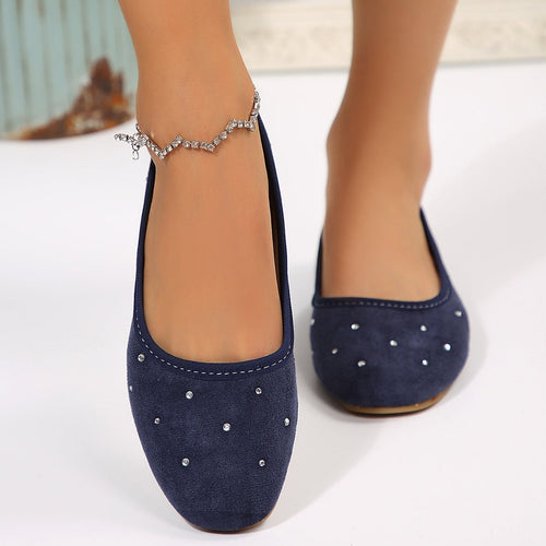 Damen Elegante und funkelnde Ballerinas