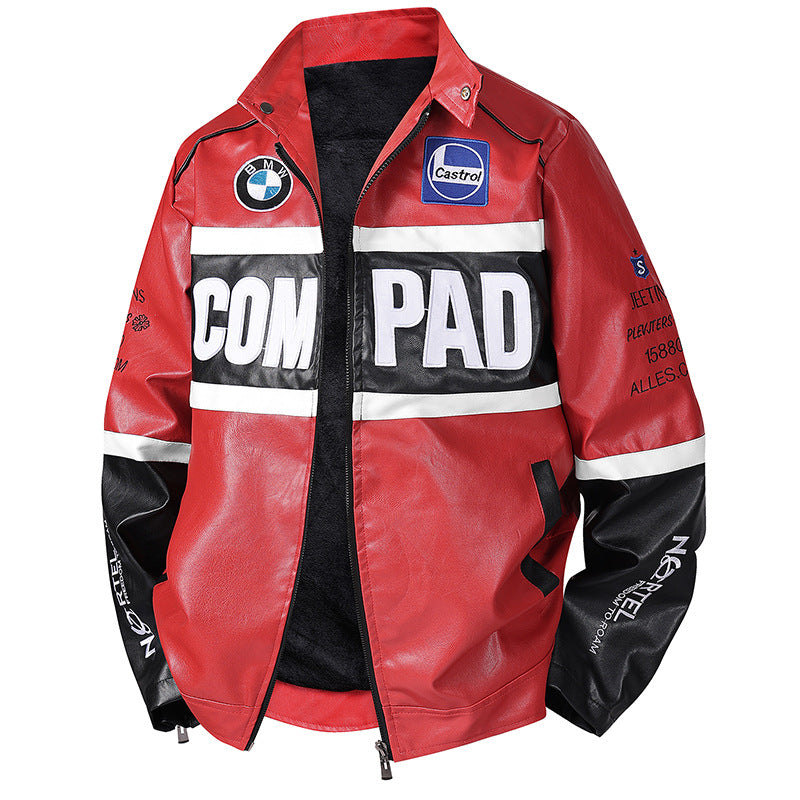 Herren Modische Bikerjacke mit sportlichen Akzenten Shop Nory