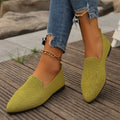 Damen Elegante Ballerinas mit feiner Netzstruktur