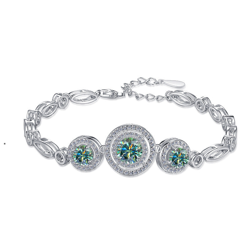 Damen elegantes Armband mit strahlenden Kristallen Shop Nory