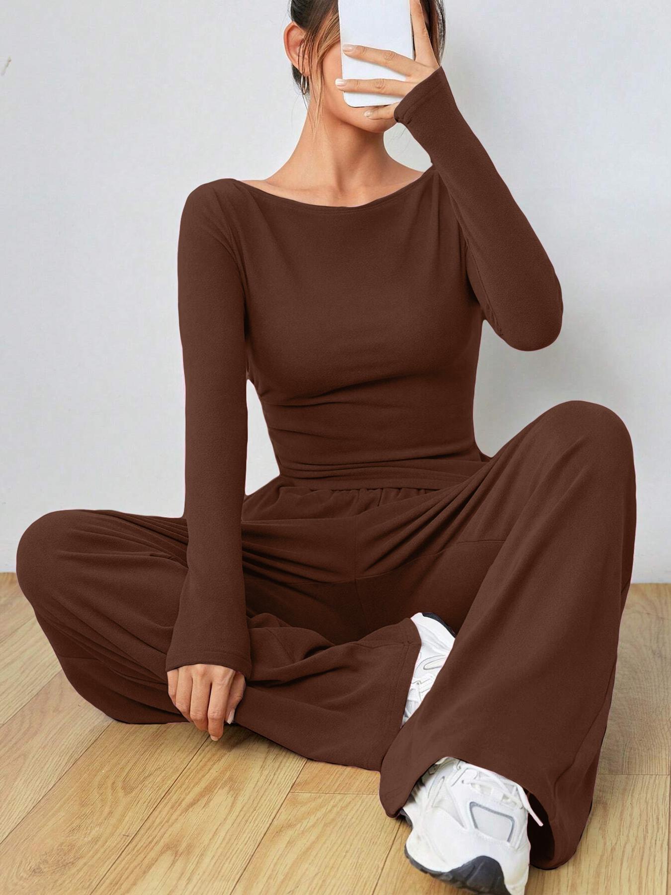 Damen Komfortables Lounge-Set