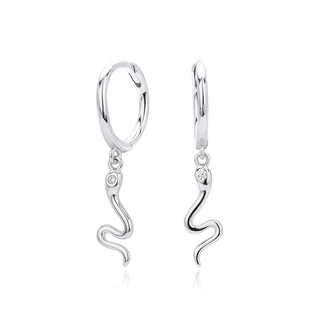 Damen Ohrhänger mit elegantem Schlangen-Design Shop Nory