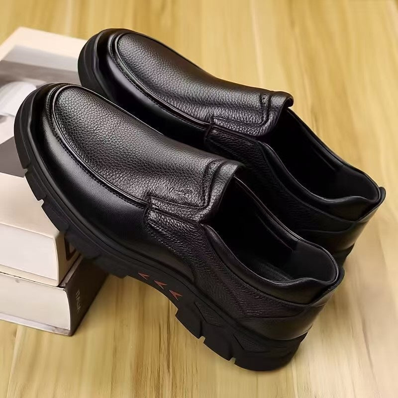 Herren Elegante Slip-On Lederschuhe Shop Nory