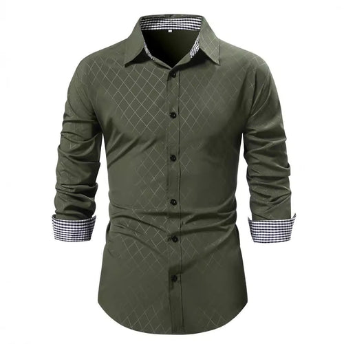 Herren Langarmhemd