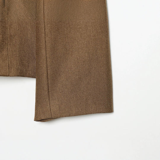 Damen Taillierte Kurzjacke im Wollmix mit Stehkragen und figurnahen Abnähern Shop Nory