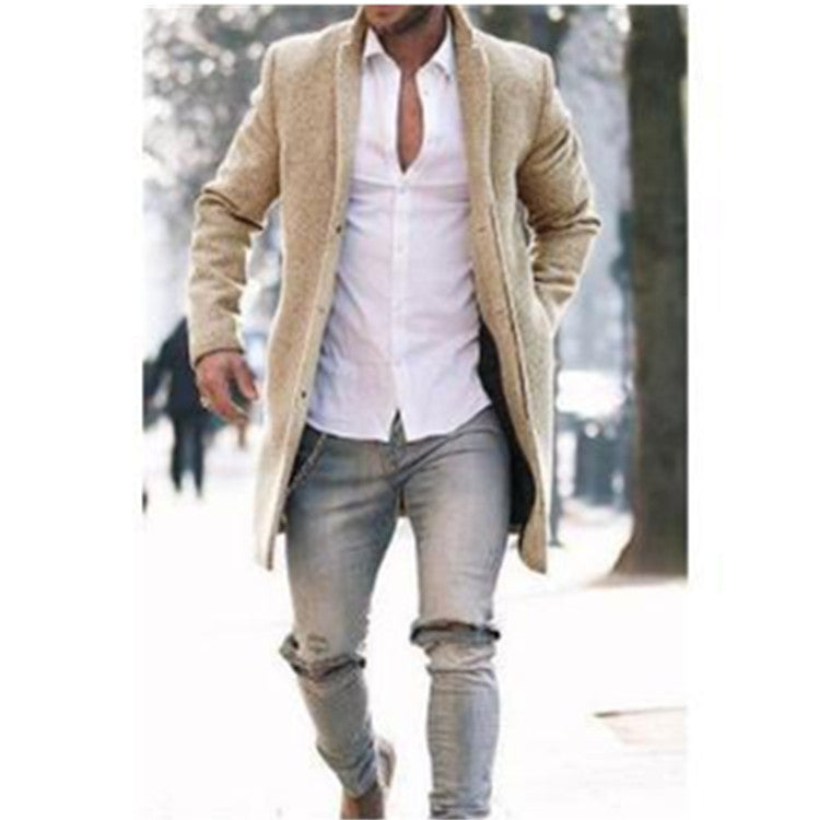 Herren elegante Wolljacke