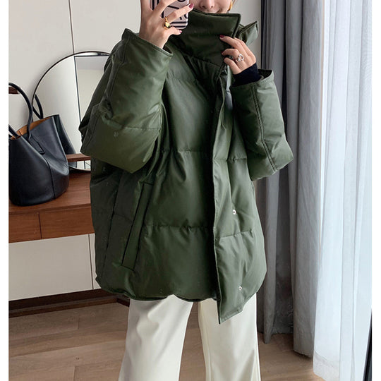 Damen Trendige Oversized Daunenjacke Shop Nory