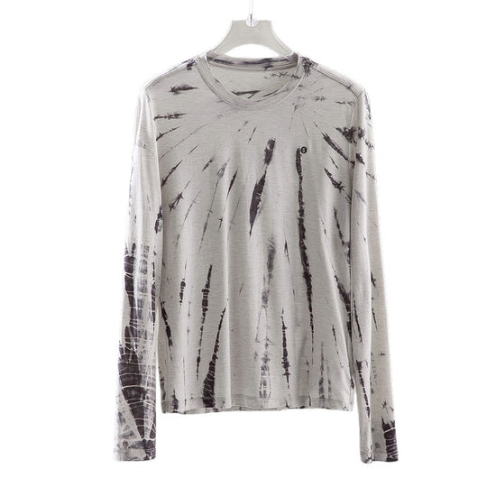 Herren Langärmeliges Batik-Longsleeve mit Slub-Struktur Shop Nory