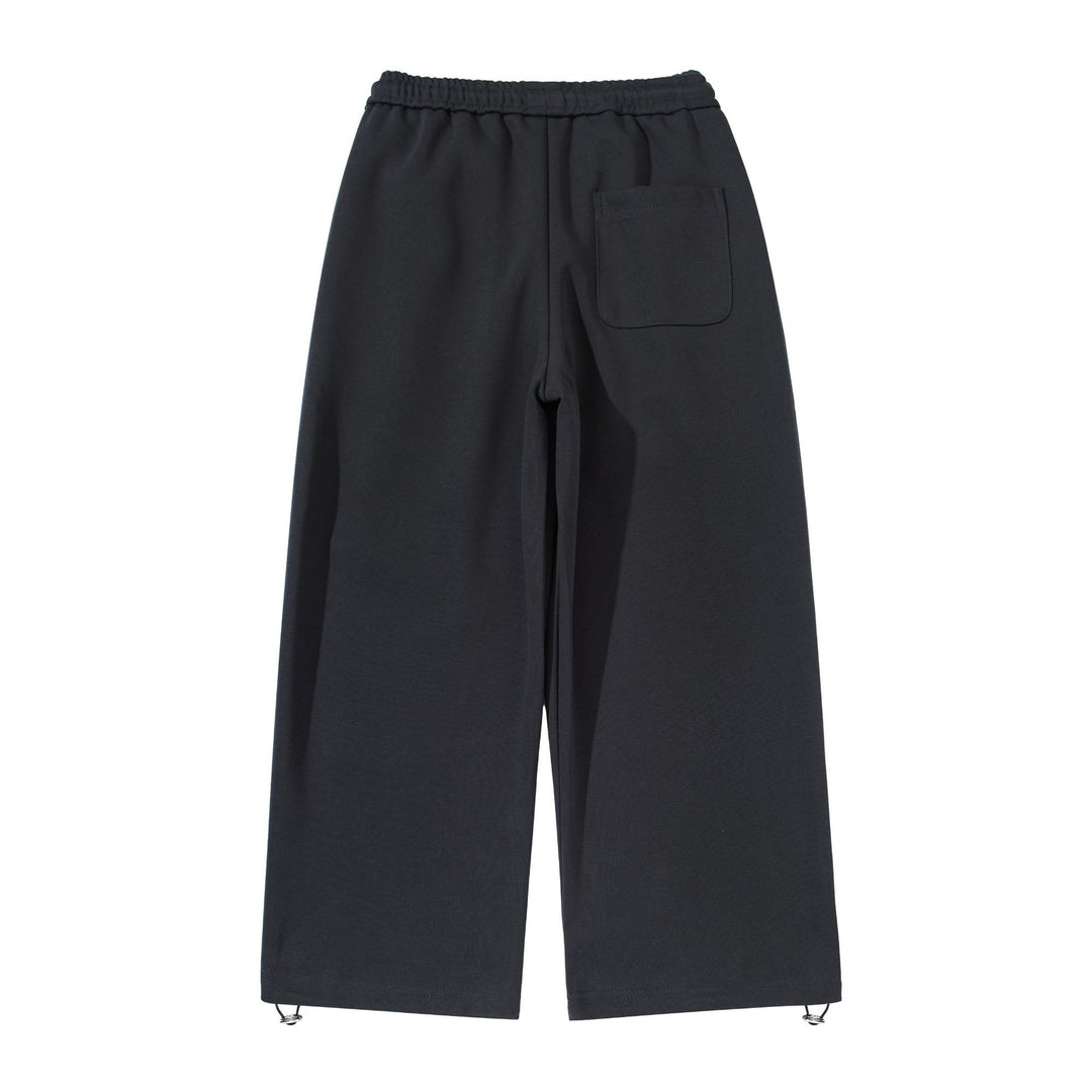 Unisex Weite Cropped Jogginghose mit Tunnelzugbund, Eingrifftaschen und verstellbarem Saum Shop Nory