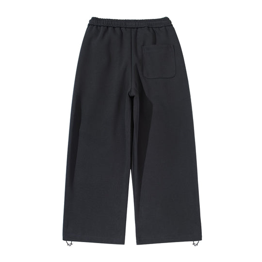 Unisex Weite Cropped Jogginghose mit Tunnelzugbund, Eingrifftaschen und verstellbarem Saum Shop Nory