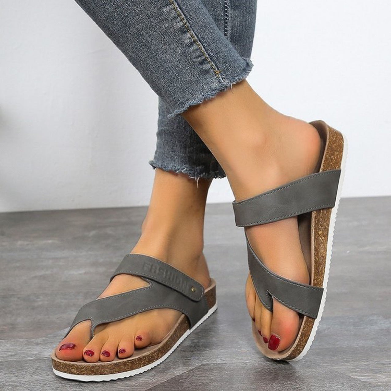Damen Flip-Flops mit ergonomischem Fußbett