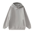 Damen lässiger Kapuzenpullover aus weichem Fleece mit praktischem Schnitt