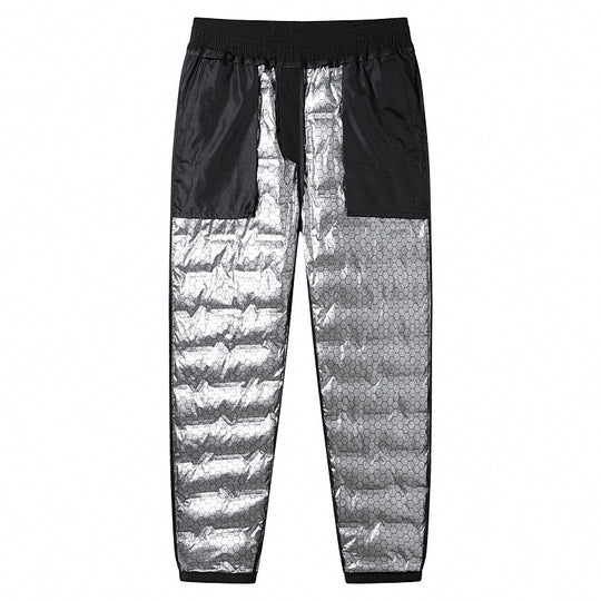 Herren Gepolsterte Thermohose mit Steppung, elastischem Bund und Reißverschlusstaschen Shop Nory