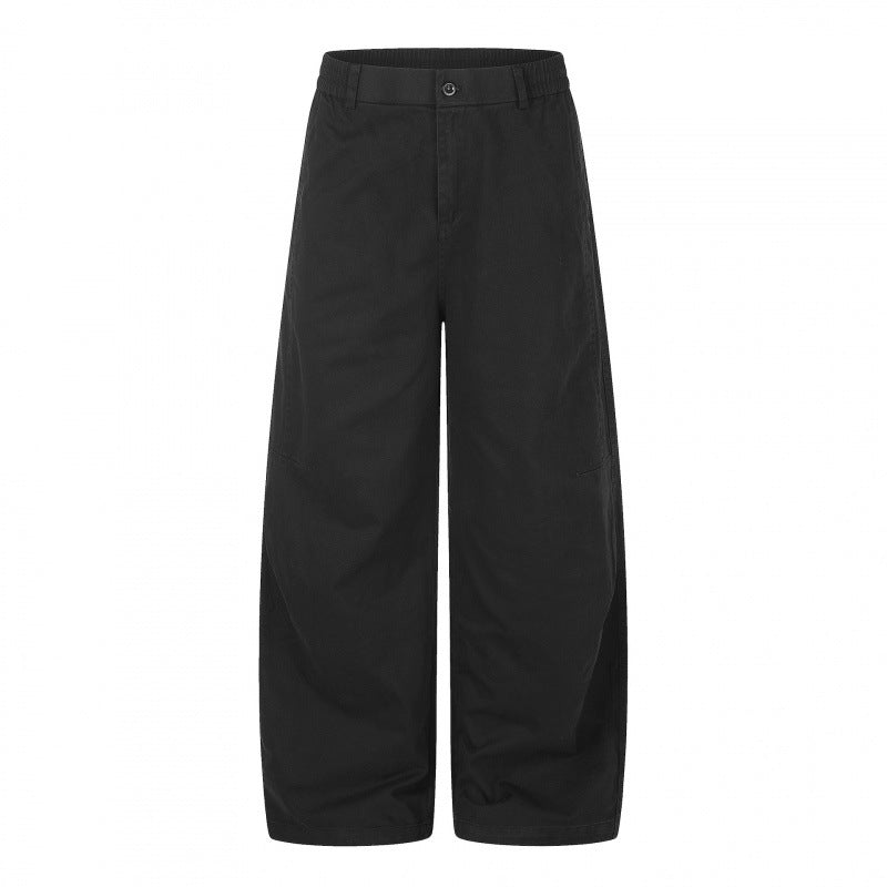 Damen Weite Culotte-Hose mit hohem Bund, elastischem Einsatz und Utility‑Nähten Shop Nory
