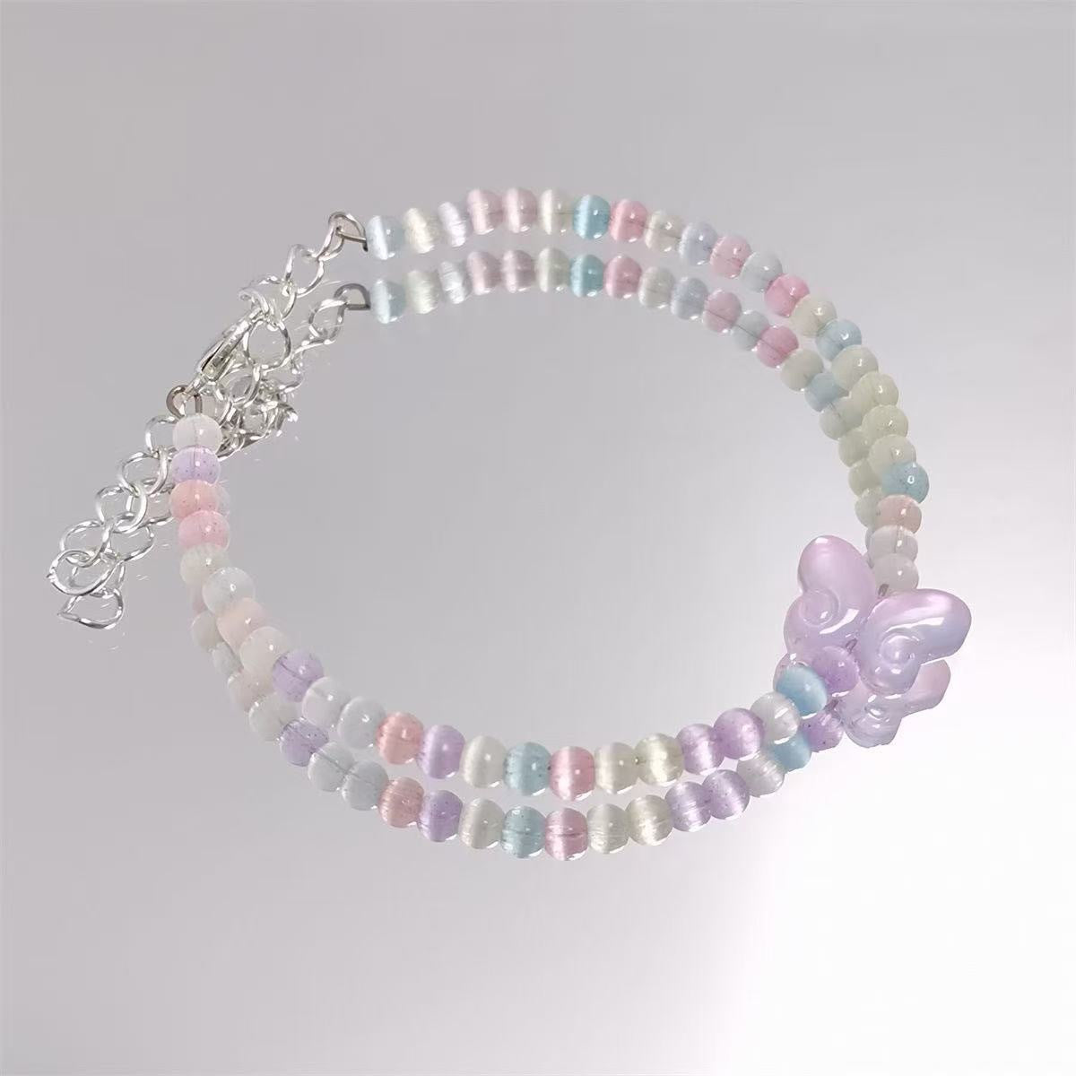 Damen Armband mit handgefertigtem Schmetterlingsdesign Shop Nory
