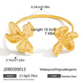 Damen Armreif mit eleganten Blumenmotiven Shop Nory