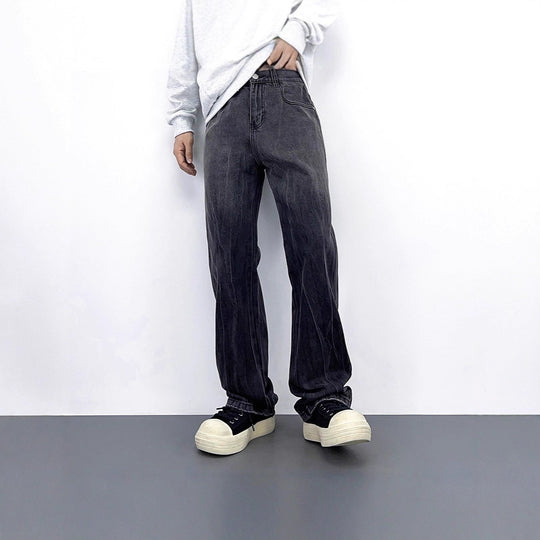 Damen Hohe Taille Baggy Jeans Shop Nory