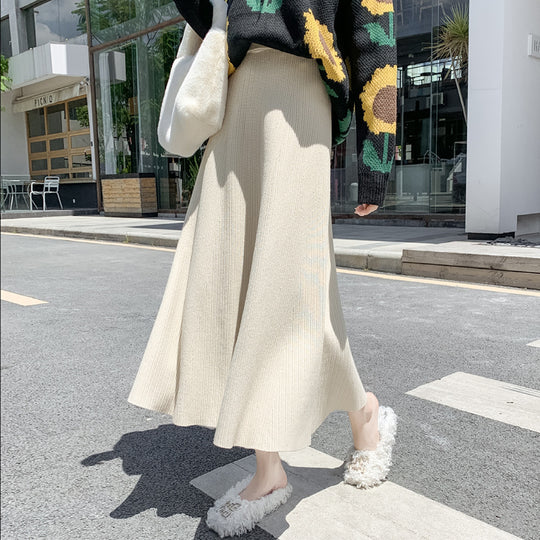 Damen Eleganter, schwingender Plisseerock Shop Nory