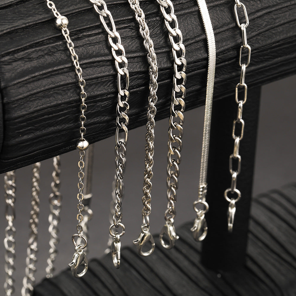 Damen Fußkettchen-Set mit eleganten, filigranen Ketten und stilvollen Akzenten Shop Nory