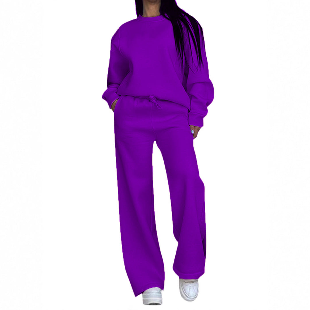 Damen nan lässiges Oversize Sweatshirt und weite Jogginghose Set Shop Nory