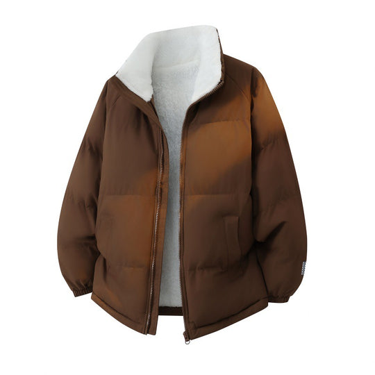 Damen Stilvolle Steppjacke mit Teddyfutter Shop Nory